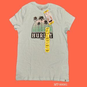 Hurley Ladies' Short Sleeve Graphic Tee (Light Green) S/P